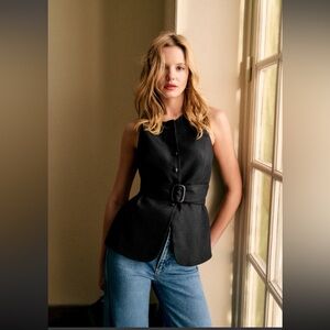 Sezane Rosaline Jacket Black - Size 4